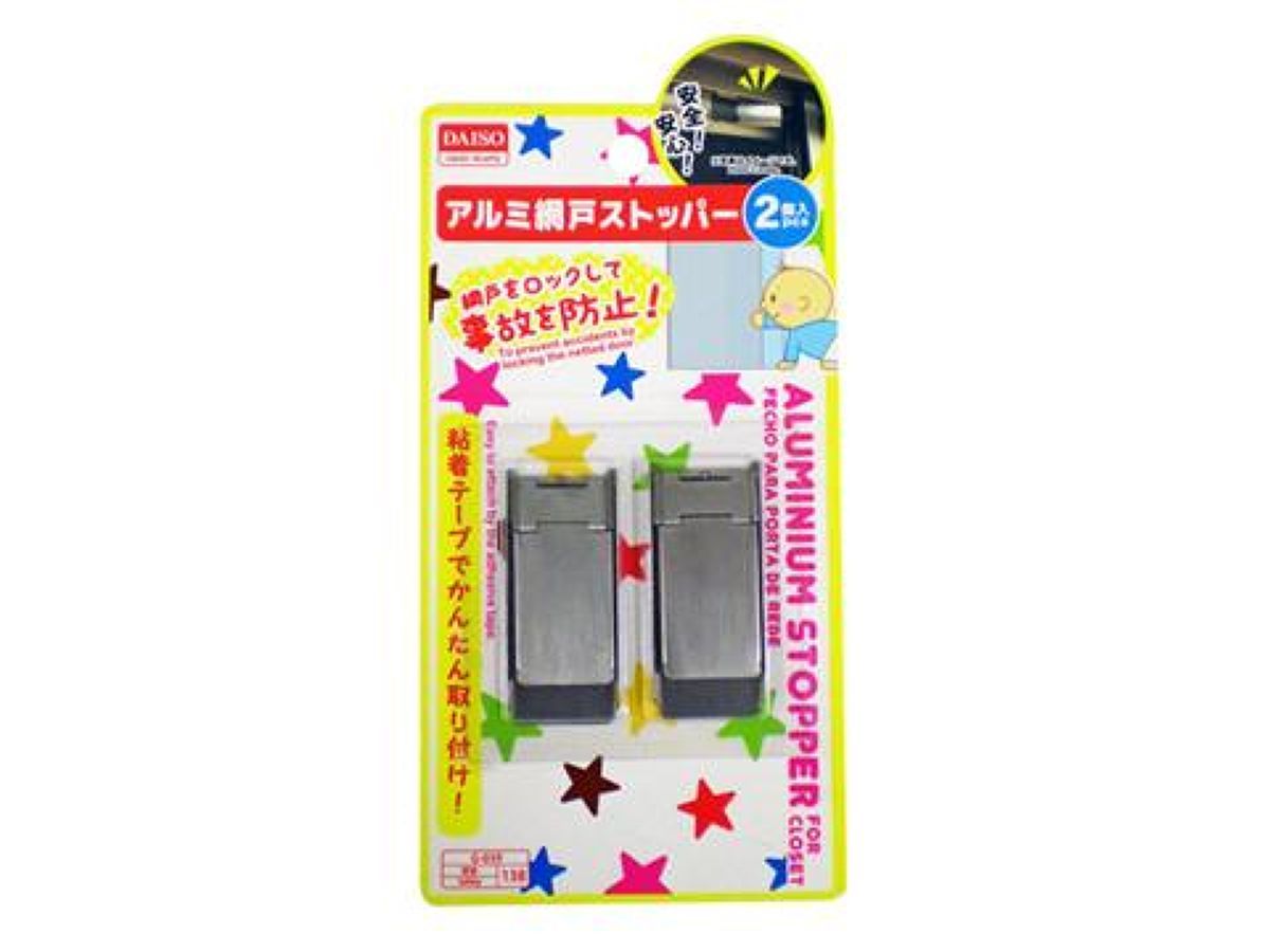 Stainless Stoppers for Aluminium Closet