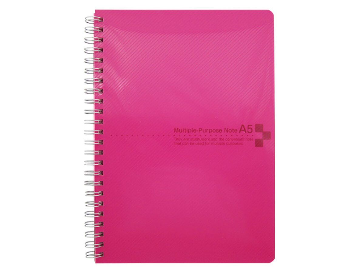 Color Cover Notebook A5 Pink