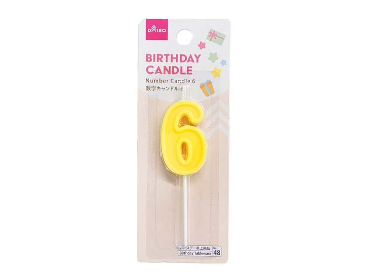 Number Candle 6