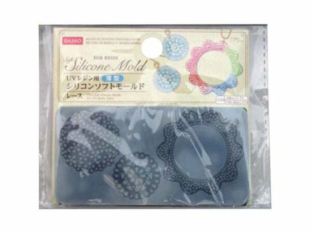 Thin Soft Silicone Molds for UV Resin Lace