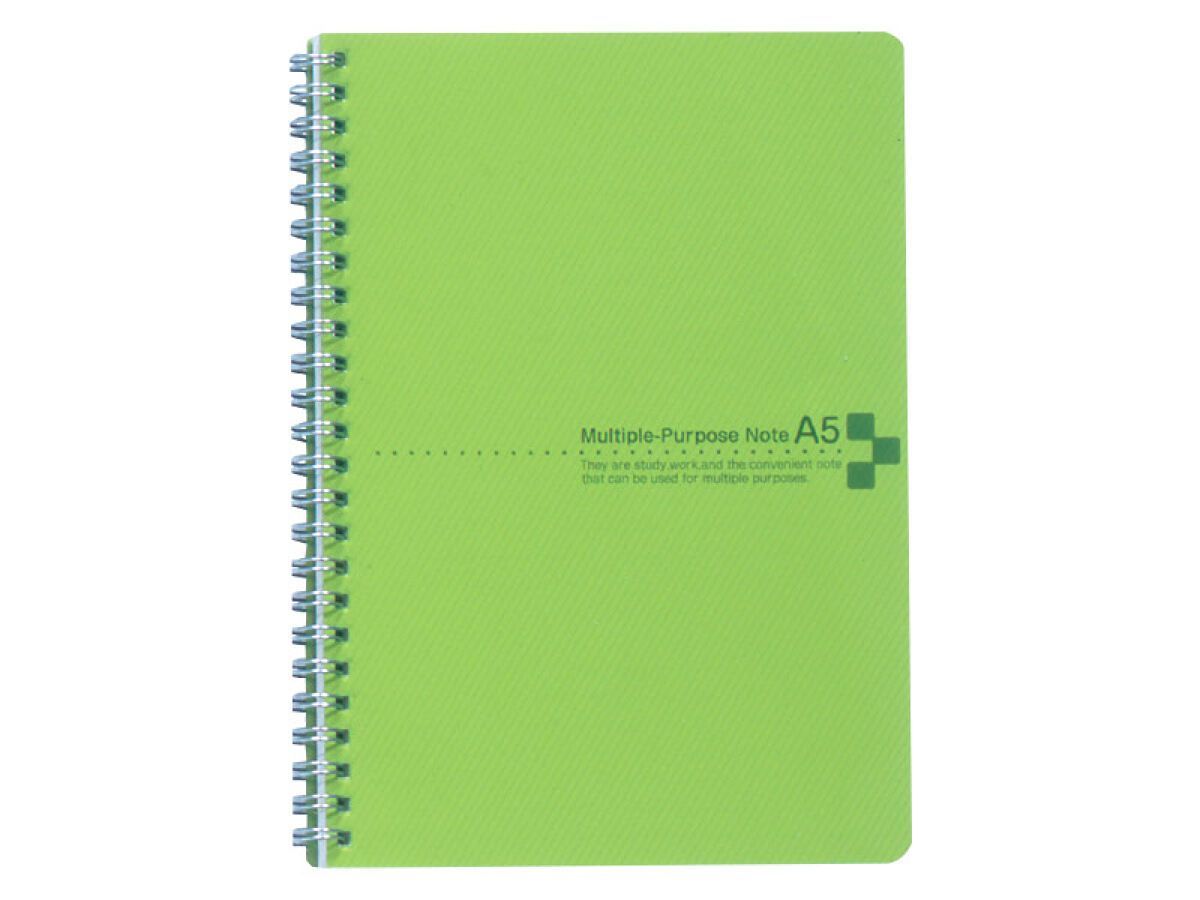 Color Cover Notebook A5 Green