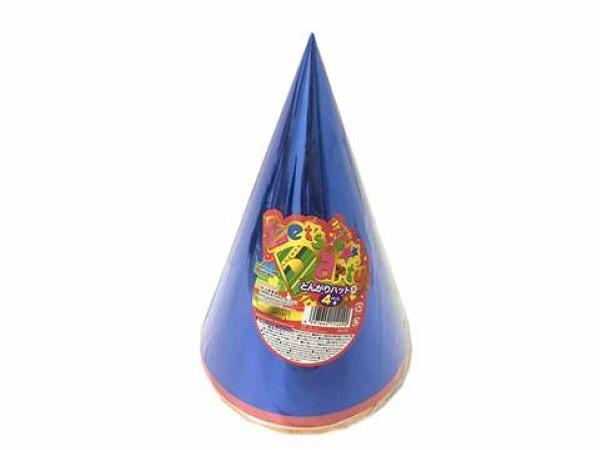 Party Cone Hat Big 4Pcs