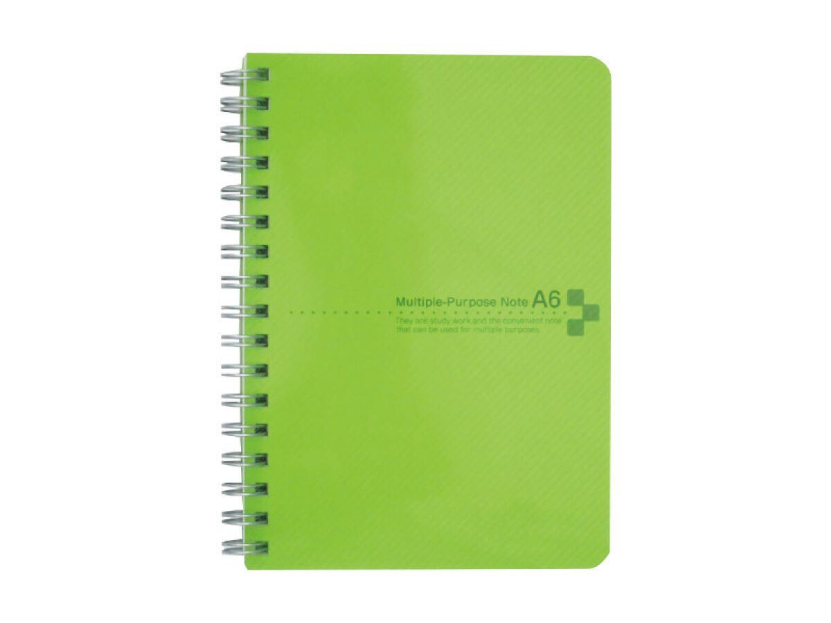 Color Cover Notebook A6 Green