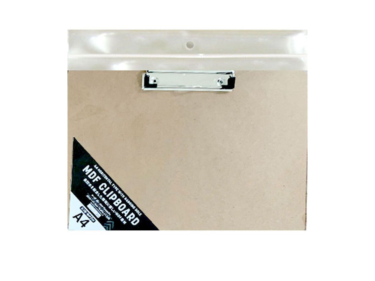 A4 MDF Clipboard with Hanging Hole Horizontal