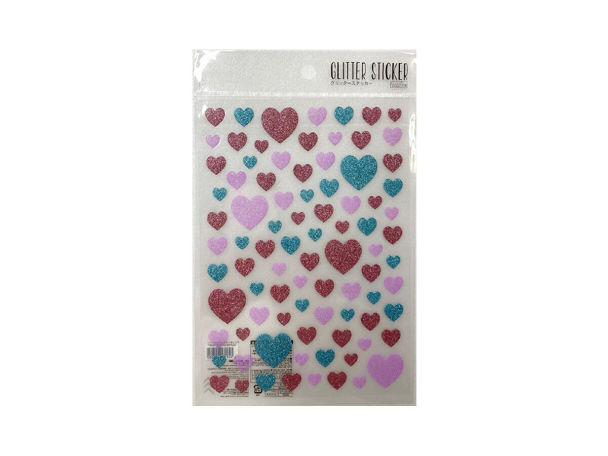 Glitter Sticker Heart
