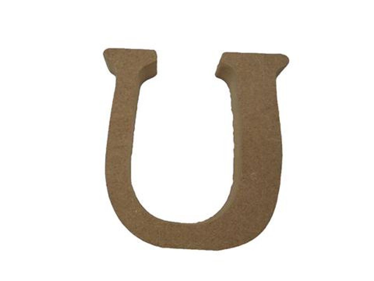 Alphabet U MDF