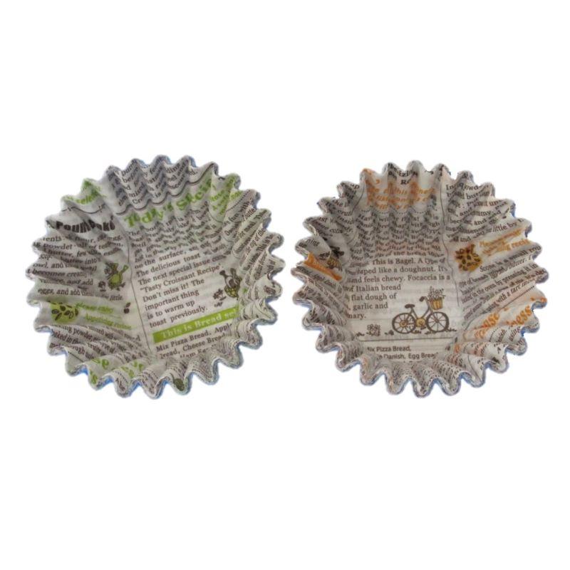 Side Dish Cups-Deep Type-English Letters 36Pcs.