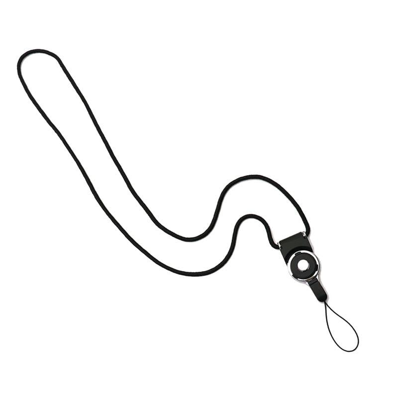 Detachable Ring & Neck Strap (Black)