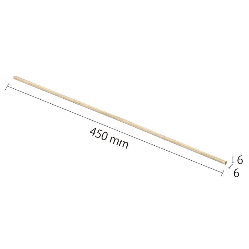 Cylindrical Lumber 450mm x 6mm