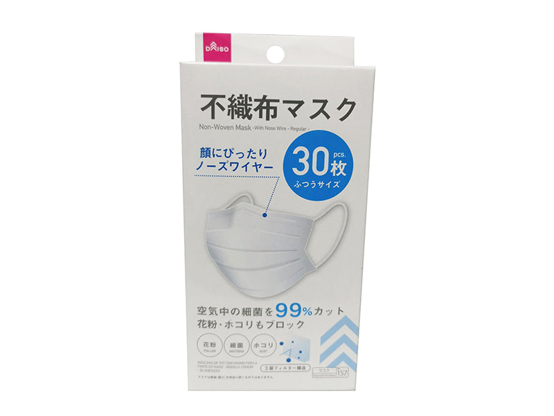 Non-Woven Mask with Nose Wire Regular
