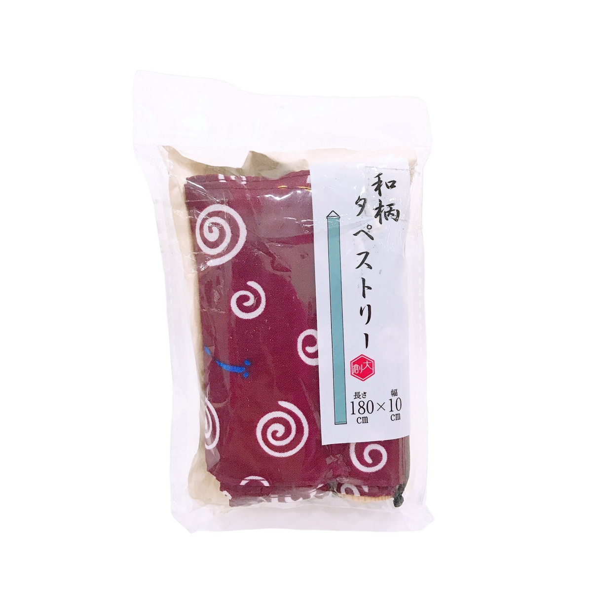 Tapestry 10x180cm Japanses Crimson Pattern Narrow