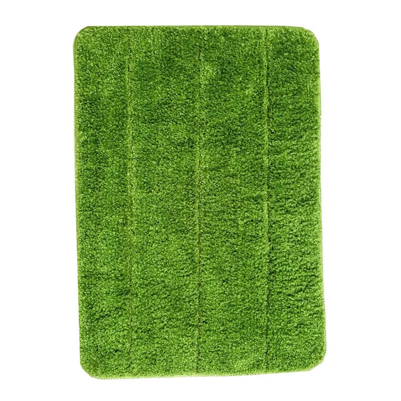Microfiber Floor Mat Green/Grey/Brown DAISO SINGAPORE