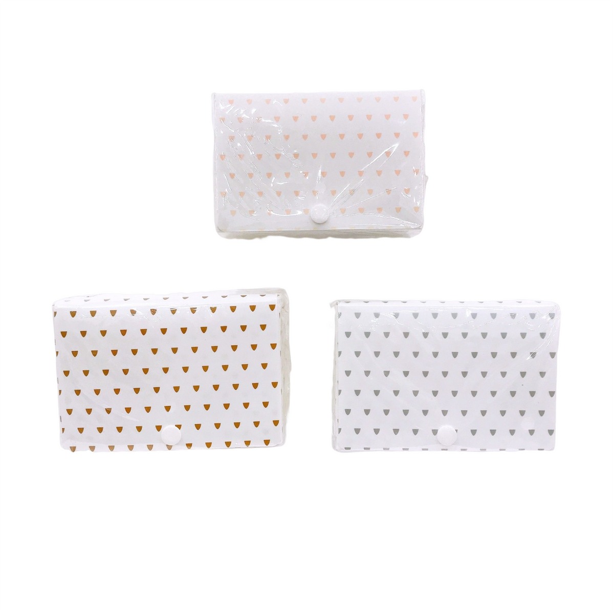 Index Card Holder 2P Triangles DAISO SINGAPORE