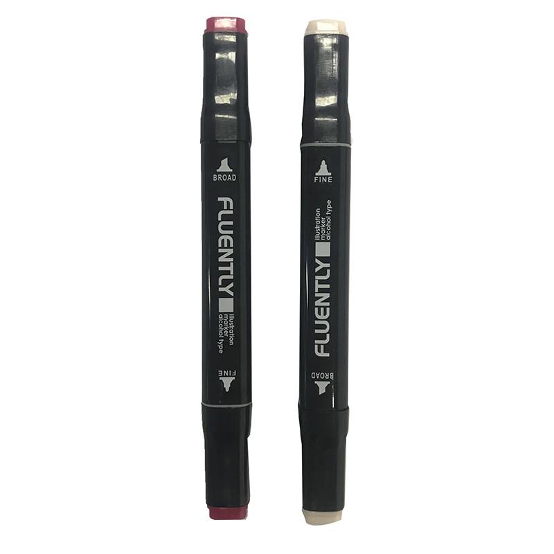 Illustration Marker-Pale Orange-Red-