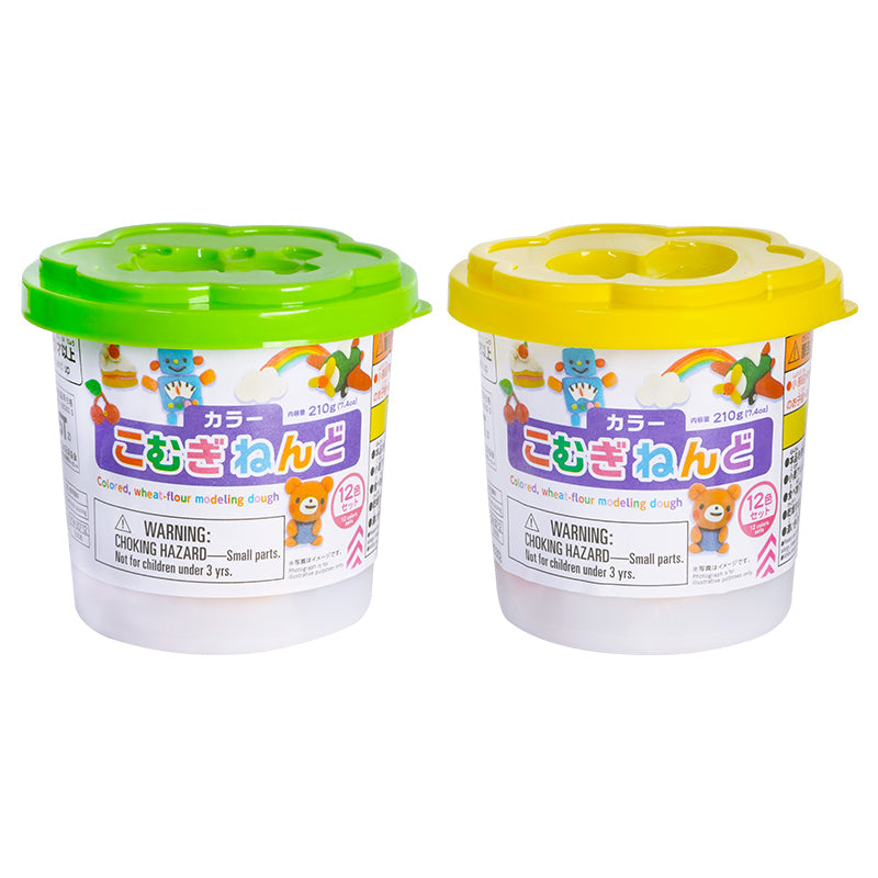 Colored Wheat Flour Modeling Dough