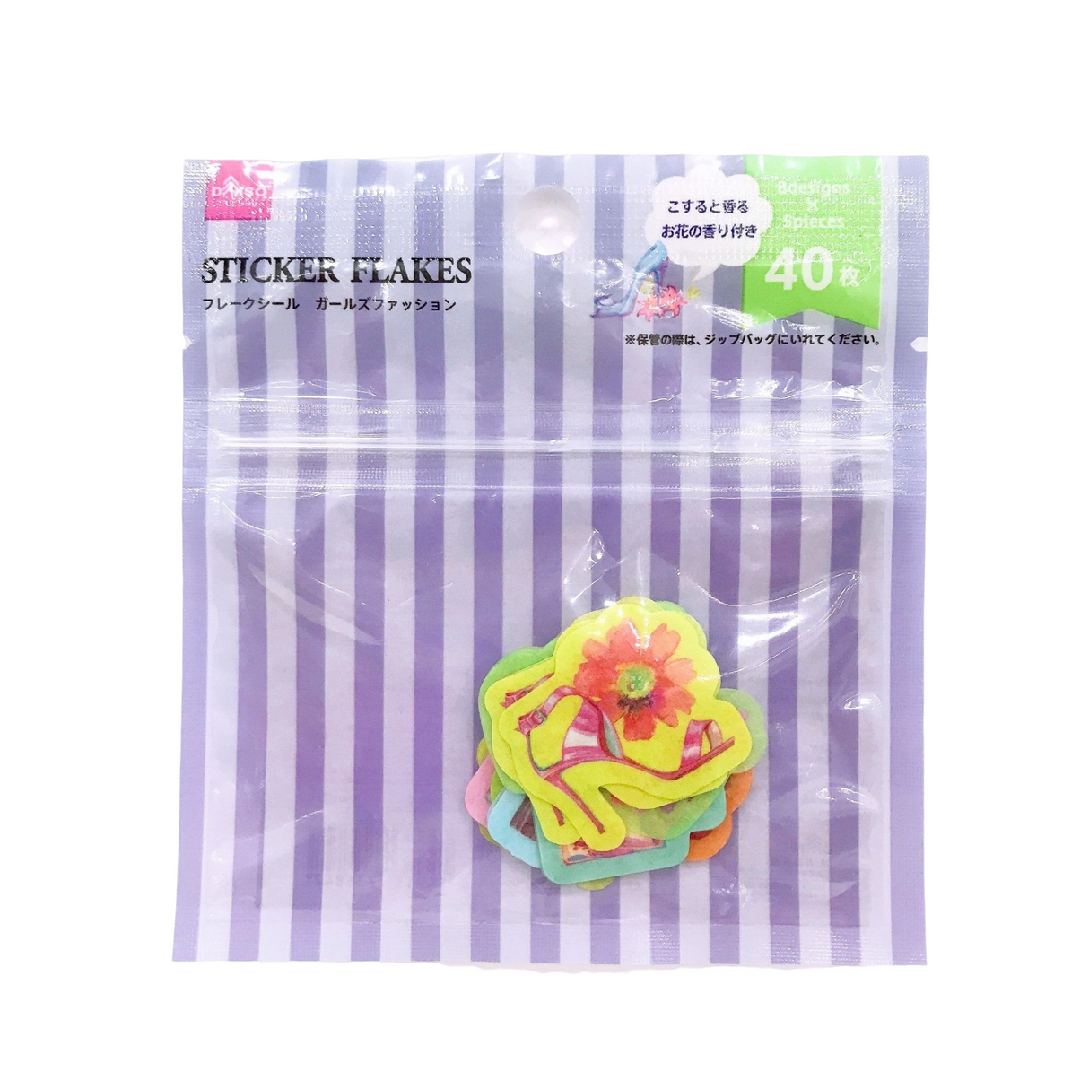 Sticker Flakes (Girls Fashion 40 Pieces)