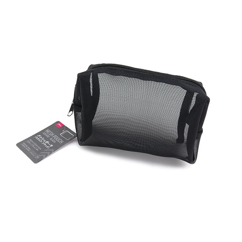 Mesh Pouch Square Black