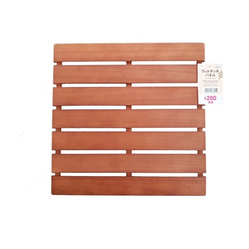 Wood Deck Panel 30cm x 30cm x 2.5cm