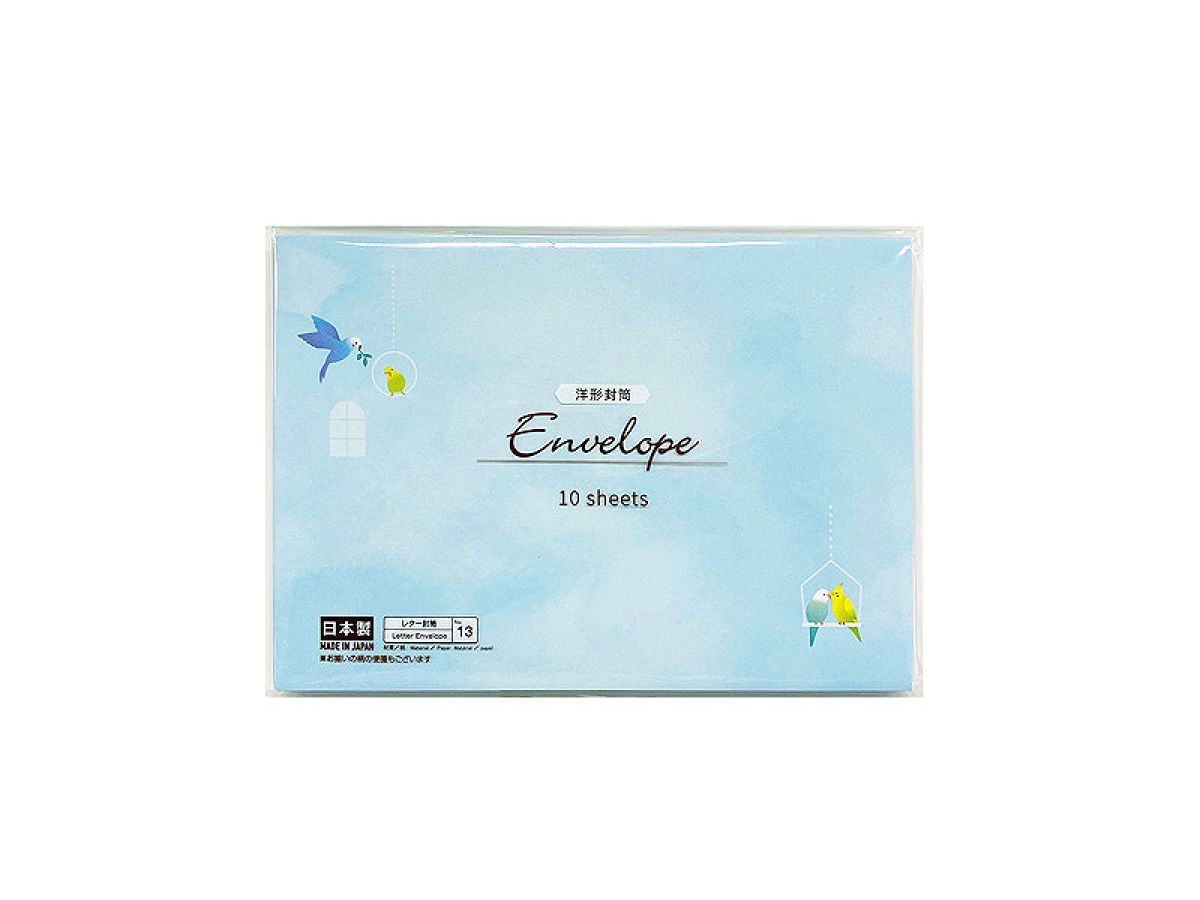 Western Type Envelope No.2 Bird 10Pcs