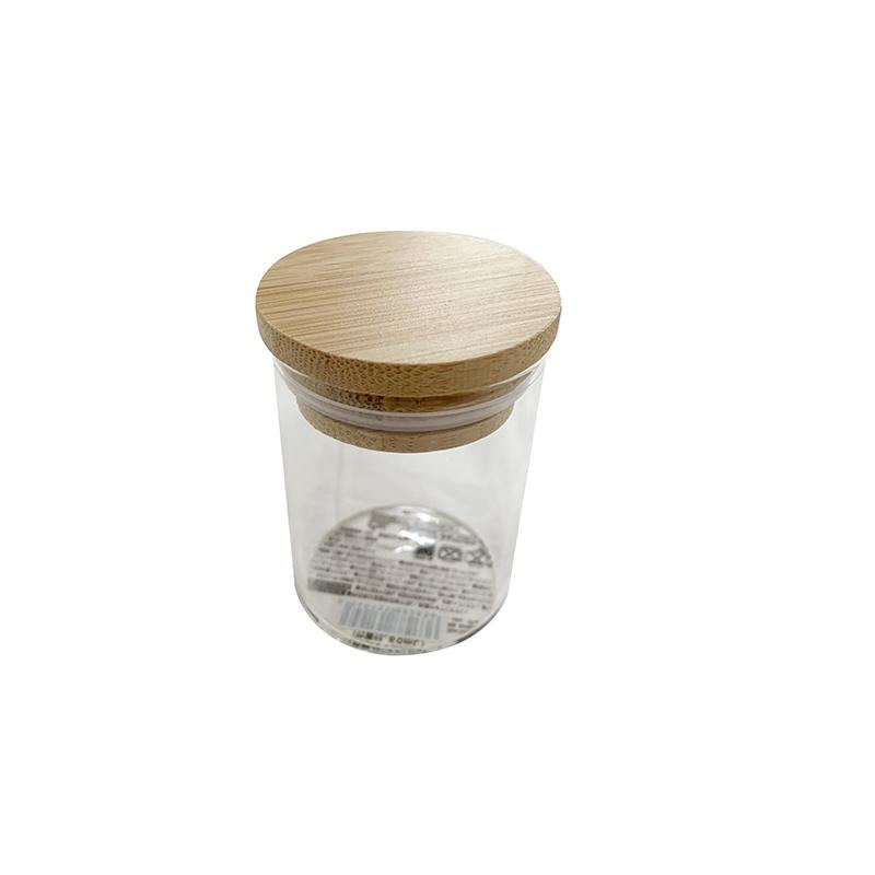 Glass Canister with Bamboo Lid 60ml