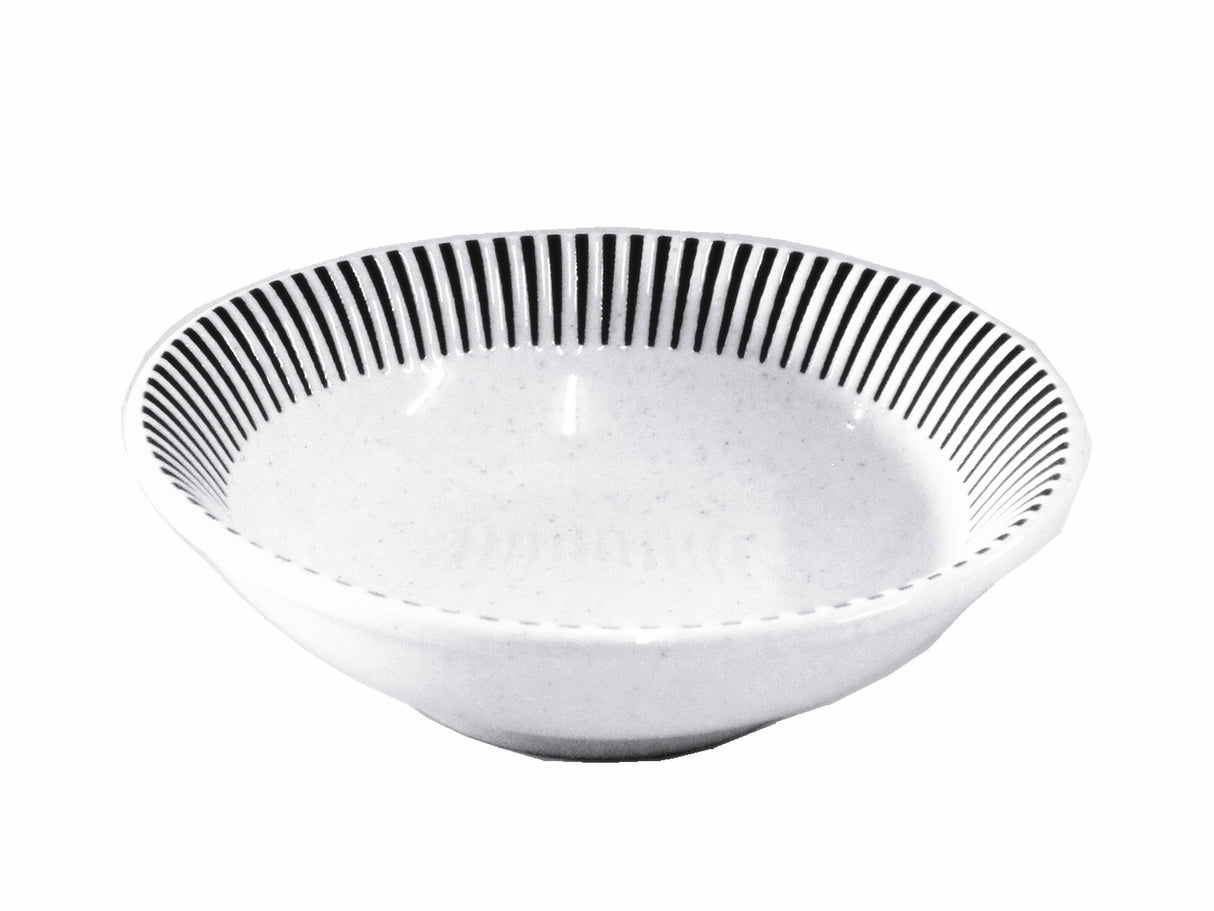 Deep Plate Modern Stripes 13.2cm x 3.8cm