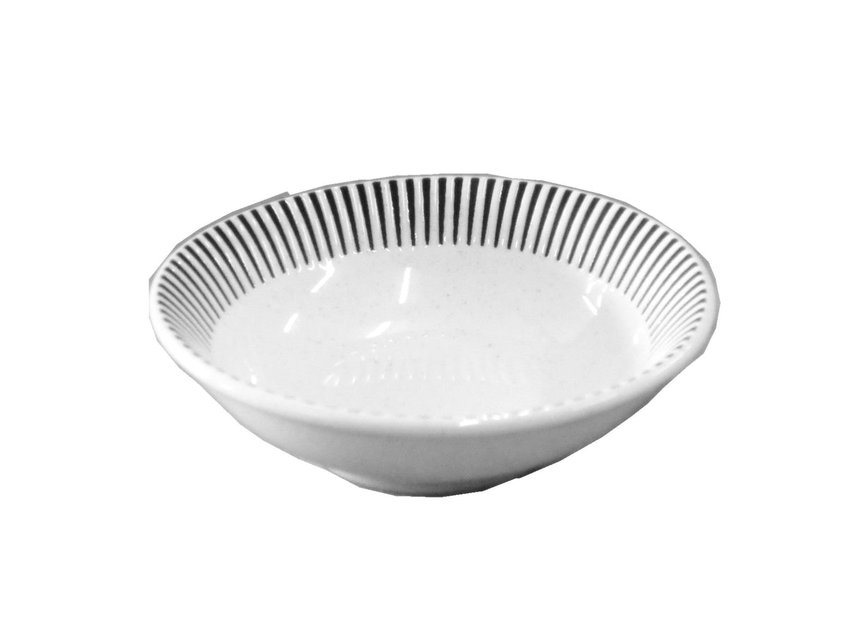Deep Plate Modern Stripes 11cm x 3.5cm