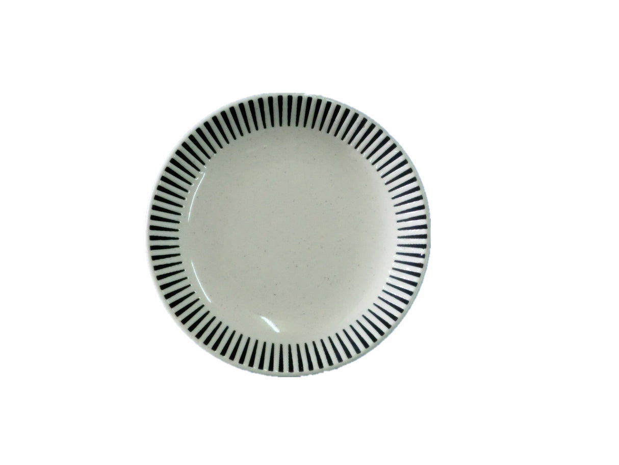 PLATE MODERNSTRIPE WT 12 H2.3cm