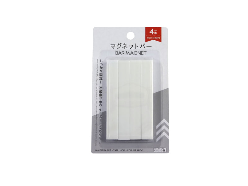 Bar Magnet White 10cm