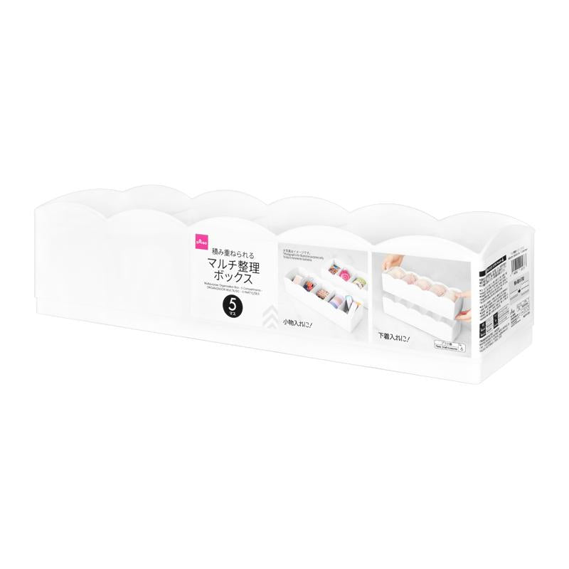 Multipurpose Organization Box Five Compartments