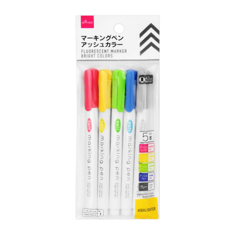 Marker Pen Bright Colors