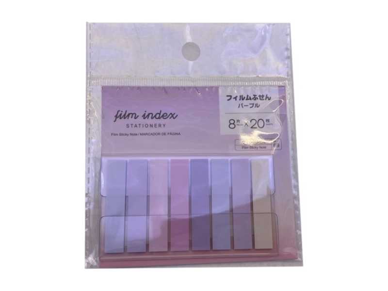 Film Sticky Note Pop-Up Type Purple