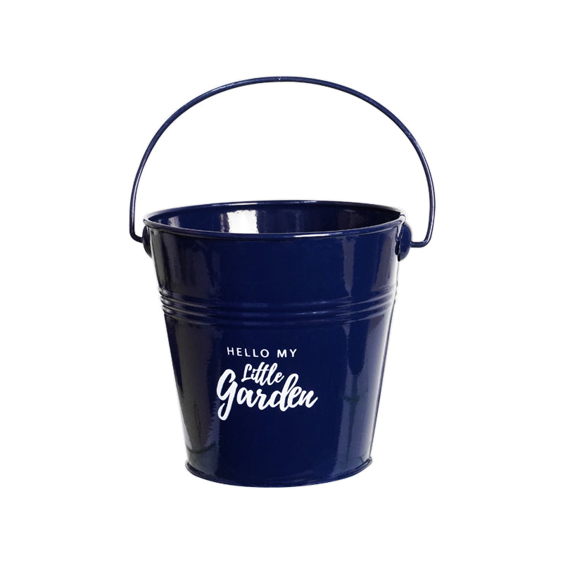 Tin Style Basket - Navy