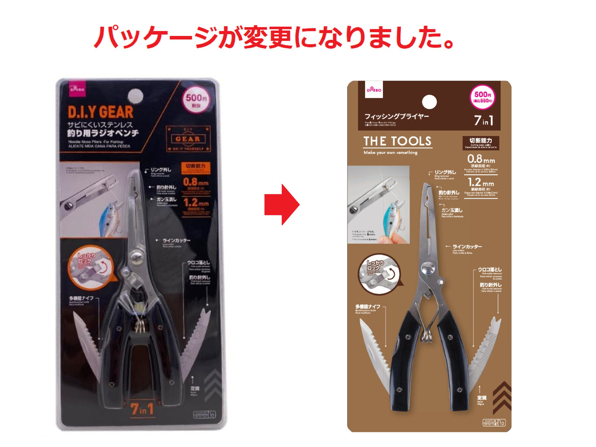 Needle Nose Pliers -For Fishing-