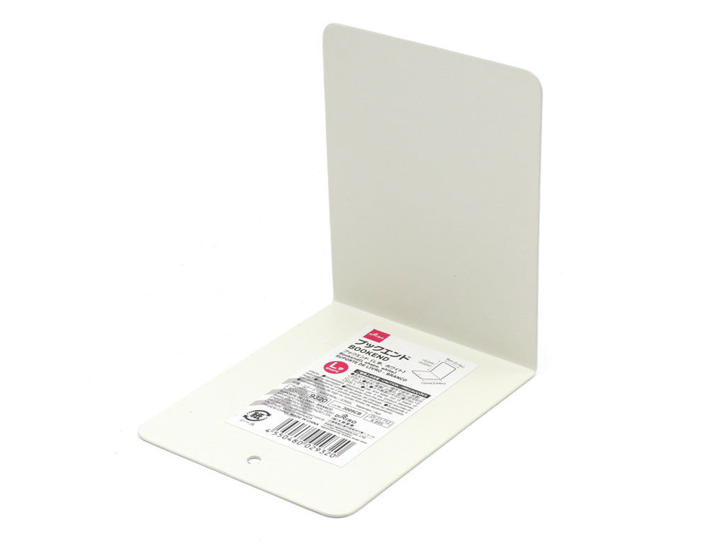 Bookend L Shape White