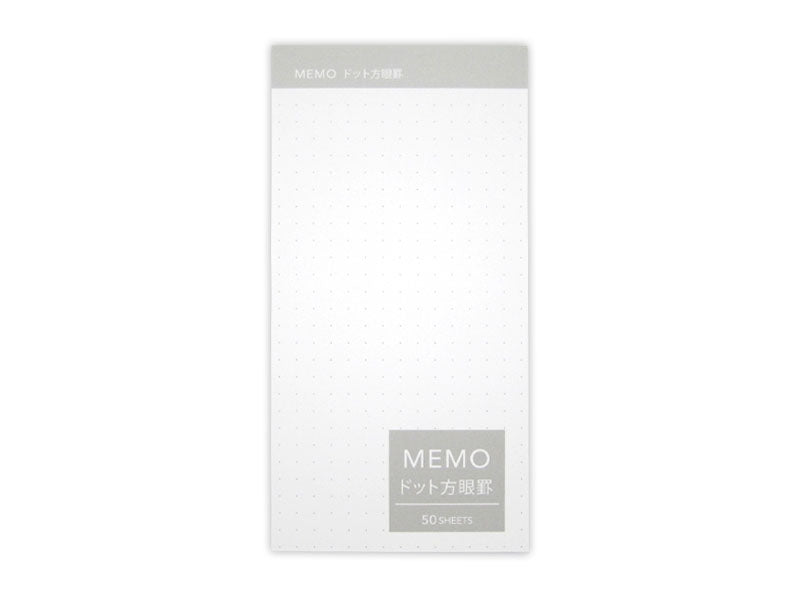 Memo Pad - Dot grid - 50 Sheets -