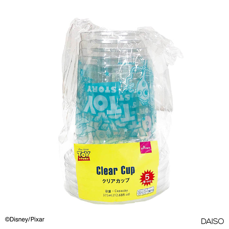 Clear Cup 375ml Toy Story