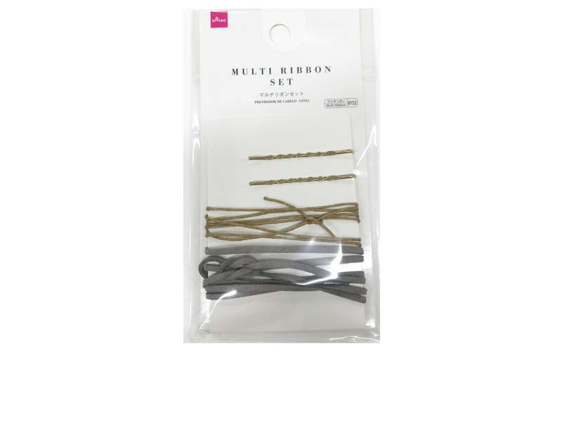 Multi Ribbon Set - Gray -