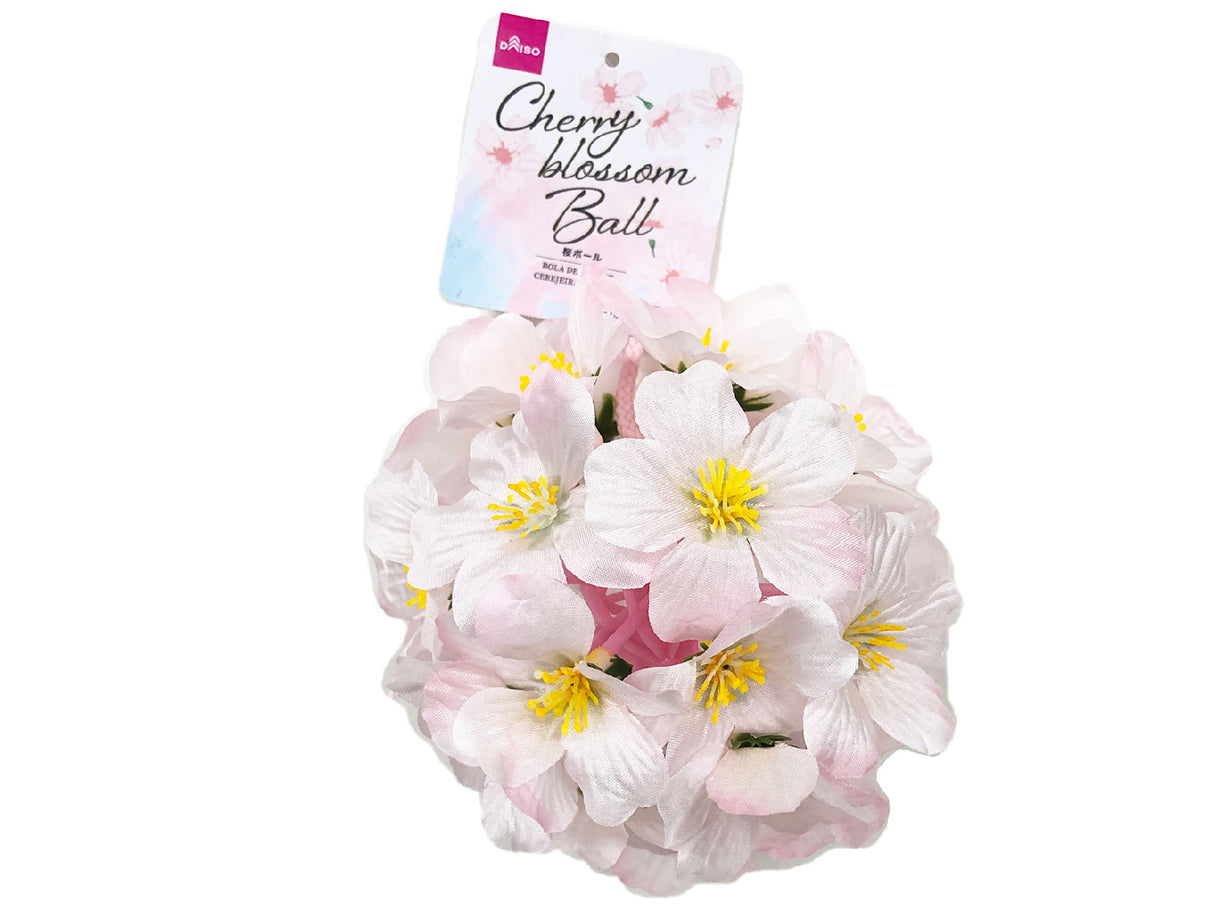 Cherry Blossom Ball White