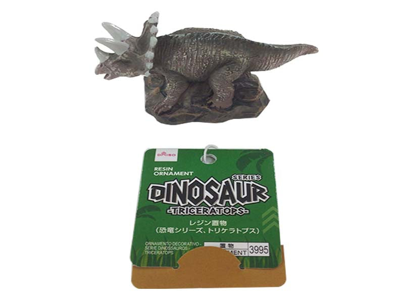 RESIN ORNAMENT(DINOSAUR SERIES TRICERATOPS)