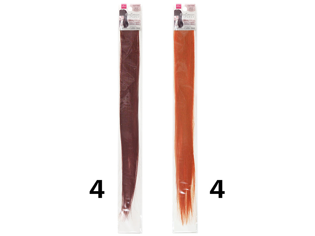 Hair extension Smoky Warm color system