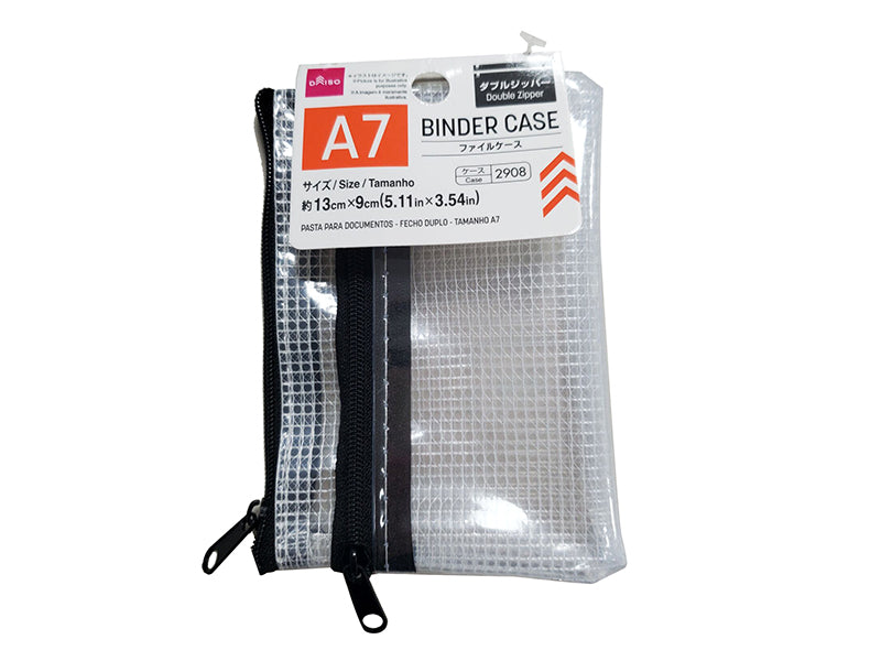 Binder Case Double Zipper A7