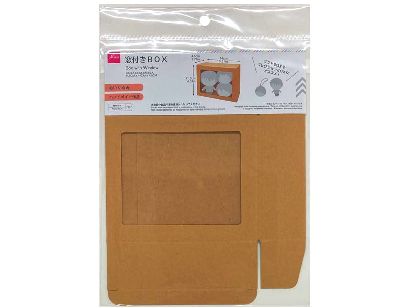 Box with Window 11.5cm x 14cm x 4.5cm