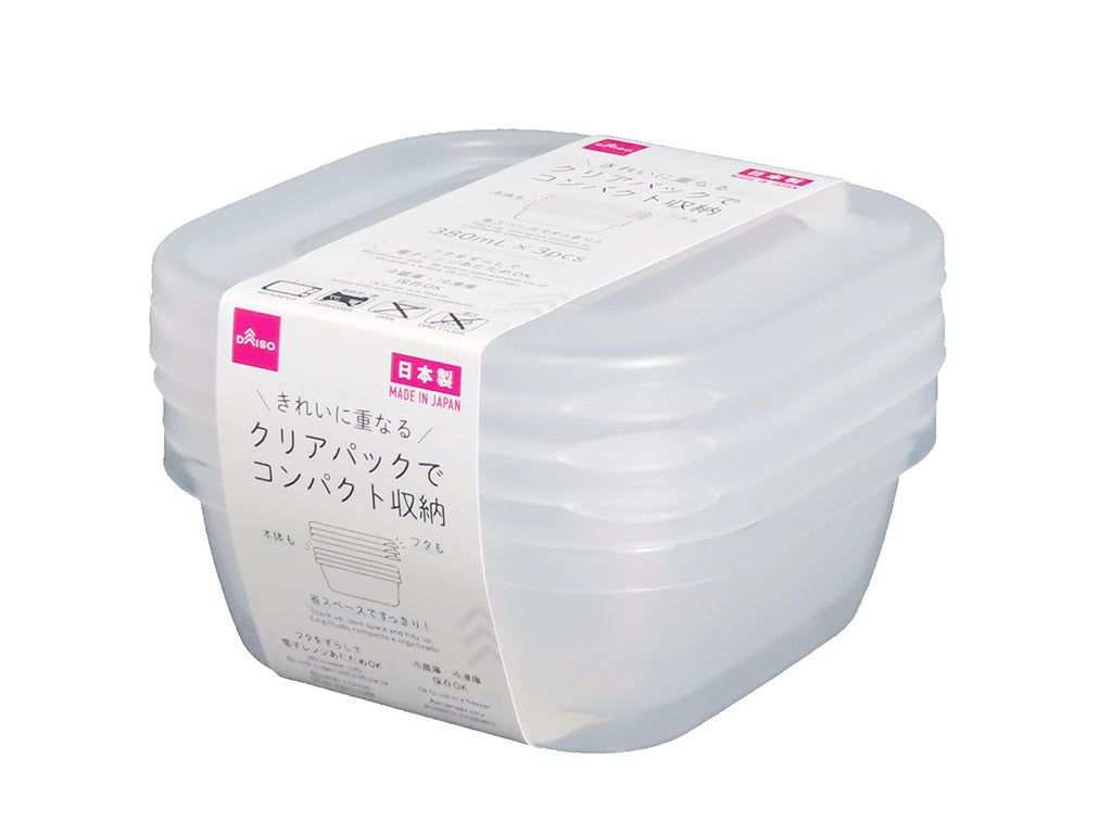 Food Storage Container 380ml DAISO SINGAPORE
