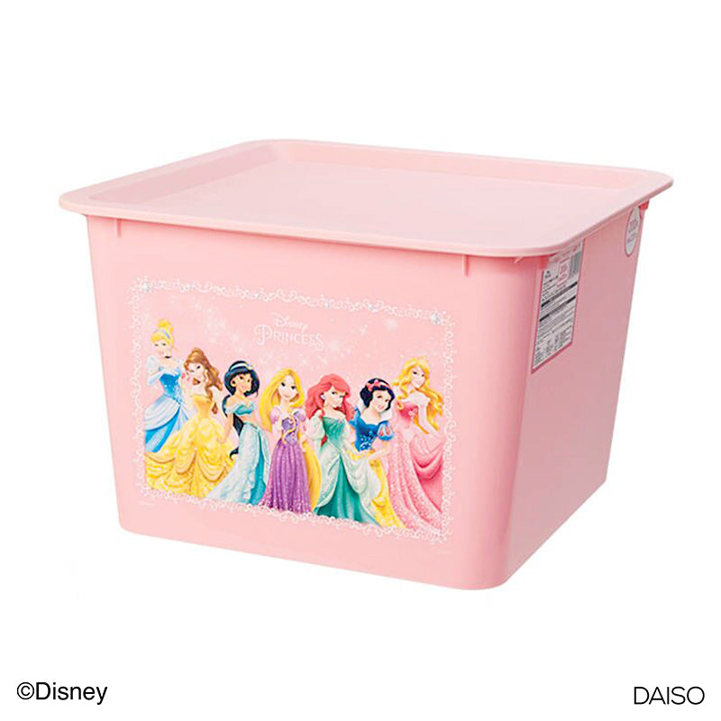 Deep Square Storage Box with Lid Disney Princess