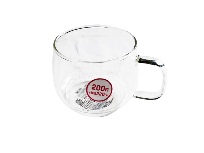 Heat Resistant Glass Mug 400ml