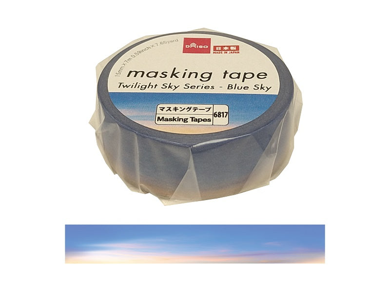 Masking Tape Twilight Sky Series Blue Sky
