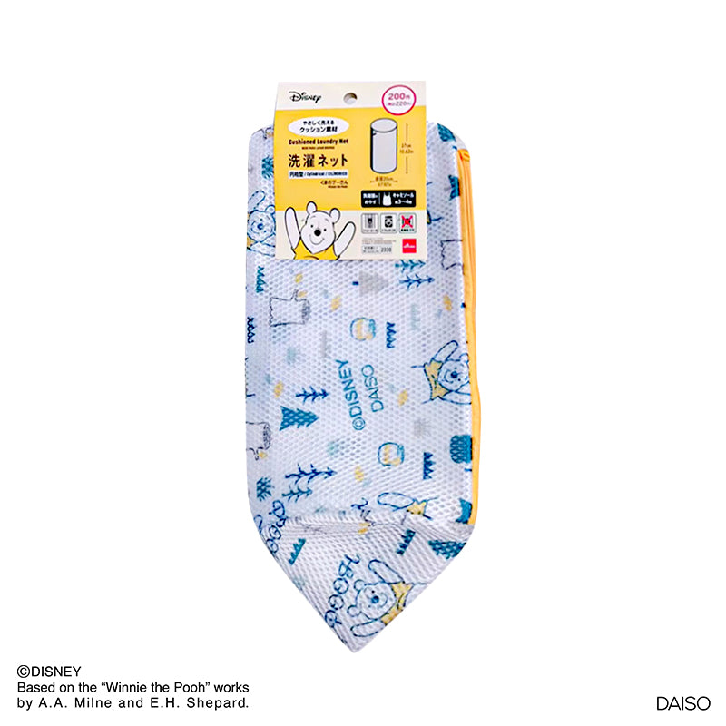 Cushioned Laundry Net Cylindrical Winnie the Pooh