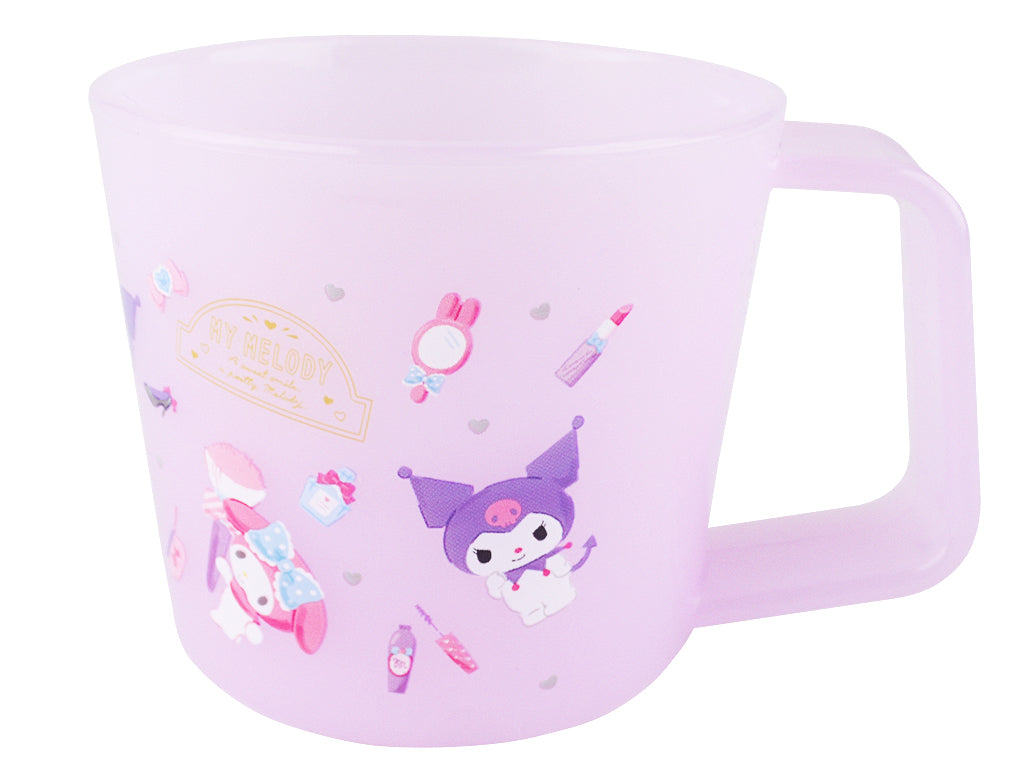 Washbasin Cup With Good Drainage My Melody Kuromi Design DAISO SINGAPORE washbasin-cup-with-good-drainage-my-melody-kuromi-design-daiso-singapore