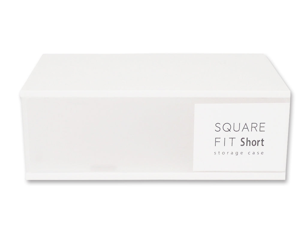 Small storage case for arranging without gaps SHORT