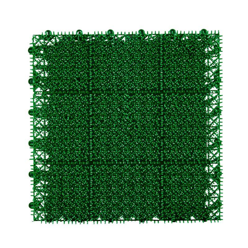 Artificial Grass Joint Mat Y Green 11.8 x 11.8in